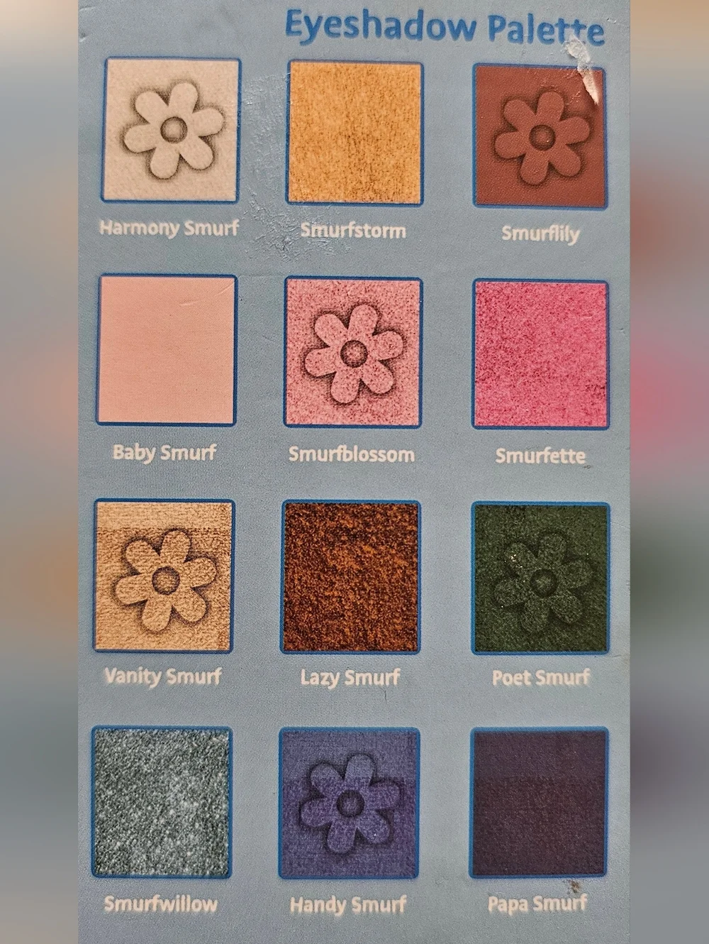 Smurfette Eyeshadow Palette